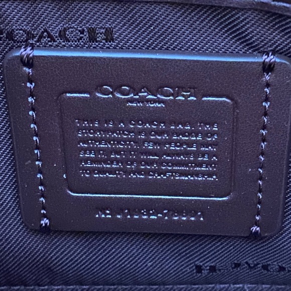 COACH Refined Calf Leather Chain Crossbody - Picture 7 of 7